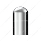 33mm x 3-3/4" Chrome Plastic Dome Nut Covers - Thread-On