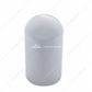 33mm x 3-3/4" Chrome Plastic Dome Nut Cover - Thread-On (Bulk)