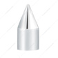 33mm X 3-1/8" Chrome Plastic Spike Nut Cover - Push-On (Bulk)