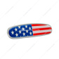 Chrome Die Cast USA Flag Emblem For Freightliner Hood