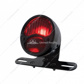 DUO Lamp Motorcycle Rear Fender Tail Light With Red Glass Lens