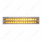 12-3/4" Stainless Light Bracket With 2X 14 LED 12" Light Bars