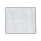 304 Stainless Grille Mesh For Peterbilt 379 With Extended Hood - Alternating Oval Holes