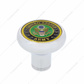 Deluxe Military Medallion Air Valve Knobs - Army