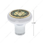 Deluxe Military Medallion Air Valve Knobs - Army