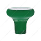 Deluxe Aluminum Screw-On Air Valve Knob With Stainless Trailer Plaque - Emerald Green
