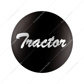 "Tractor" Glossy Air Valve Knob Candy Color Sticker -Glossy Black