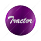 "Tractor" Glossy Air Valve Knob Candy Color Sticker -Candy Purple
