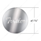 "Trailer" Glossy Air Valve Knob Sticker Only - Silver
