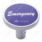 "Emergency" Long Air Valve Knob With Aluminum Sticker
