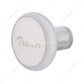 "Tractor" Deluxe Air Valve Knob - Stainless Plaque With Cursive Script