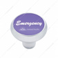 "Emergency" Deluxe Air Valve Knob With Aluminum Sticker