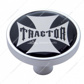 "Tractor" Short Air Valve Knob With Maltese Cross Sticker