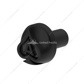 Ace Of Spades Air Valve Knob - Matte Black With Gloss Black Inlay