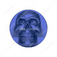 Skull Air Valve Knob - Indigo Blue