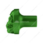 Skull Air Valve Knob - Emerald Green