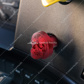 Skull Air Valve Knob - Candy Red