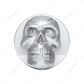 Skull Air Valve Knob - Liquid Silver