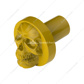 Skull Air Valve Knob - Electric Yellow