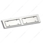 Stainless Dual License Plate / Swing Plate For All Peterbilt Models