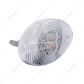 4 LED Fender Turn Signal Light For Freightliner M2-Amber LED/Clear Lens