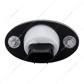 4 LED Fender Turn Signal Light For Freightliner M2-Amber LED/Clear Lens