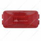 Rectangular Light Kit (Clearance/Marker) With Chrome Bracket - Red Lens