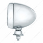 6 High Power LED Round Work Light With Teardrop Style Chrome Housing