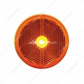 2-1/2" Round Reflectorized Light Kit (Clearance/Marker) - Amber Lens