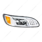 Chrome LED Headlight With LED Turn, Position, & DRL For Peterbilt 386(2005-2015) & 387(1999-2010)- Passenger