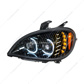 High Power LED Blackout Projection Headlight For 2001-2020 Freightliner Columbia - Driver