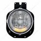 Crystal Headlight With 6 Amber LED For 1996-2005 Freightliner Century