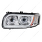 High Power LED Headlight With 16 LED Turn & 57 LED Bar For 2008-2023 Peterbilt 389