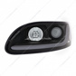 Black Projection Headlight W/LED Dual Function Light Bar For PB 386 (2005-2015) & 387 (1999-2010) - Driver