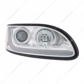 Chrome Projection Headlight W/LED Dual Function Light Bar For PB 386 (2005-2015) & 387 (1999-2010) - Passenger