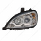 Chrome Projection Headlight With LED Position Light For 2001-2020 Freightliner Columbia - Driver