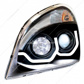 Blackout Projection Headlight With White LED Position Light For 2008-17 Freightliner Cascadia - Passenger