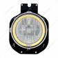 Crystal Headlight With Amber LED Halo Ring For 1996-2005 Freightliner Century
