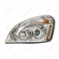 Chrome Projection Headlight With White LED Position Light For 2008-17 Freightliner Cascadia - Driver