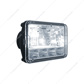 ULTRALIT - 5 LED 4" X 6" Crystal Headlight - High & Low Beam