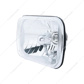 5" X 7" Crystal Rectangular Headlight - Plastic Lens