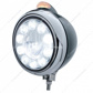 Black Guide 682-C Headlight 11 LED Bulb & Dual Mode LED Signal - Clear Lens