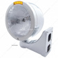 Stainless Steel Bullet Half Moon Headlight H6024 Bulb & LED Turn Signal