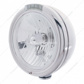 Chrome Classic Headlight Crystal H4 Bulb & LED Turn Signal - Clear Lens