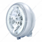 7" Motorcycle Headlight With 34 White LED Bulb