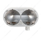 304 Stainless Dual Headlight Housing For Peterbilt 359