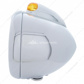 Chrome Guide 682-C Headlight 6014 & Dual Mode LED Signal