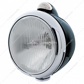 Black Guide 682-C Headlight H4 & Dual Mode LED Signal - Clear Lens
