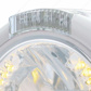 Stainless Steel Classic Half Moon Headlight H4 With Amber LED & Signal - Clear Lens