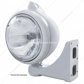 Stainless Steel Guide 682-C Headlight H6024 & Original Style LED Signal - Clear Lens